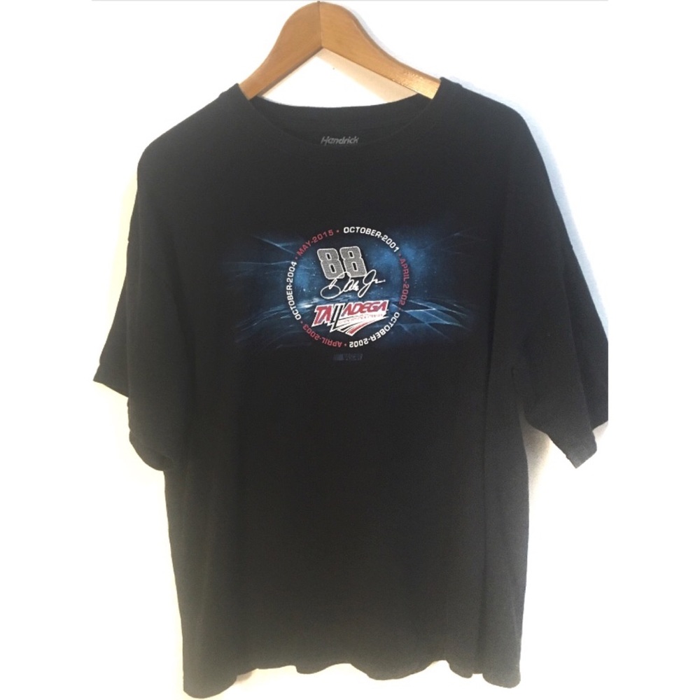 Dale Jr Navy Blue T Shirt Size XL